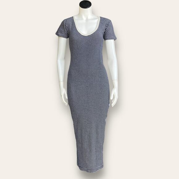 Black and White Tube Maxi Dress size Medium - Picture 1 of 7